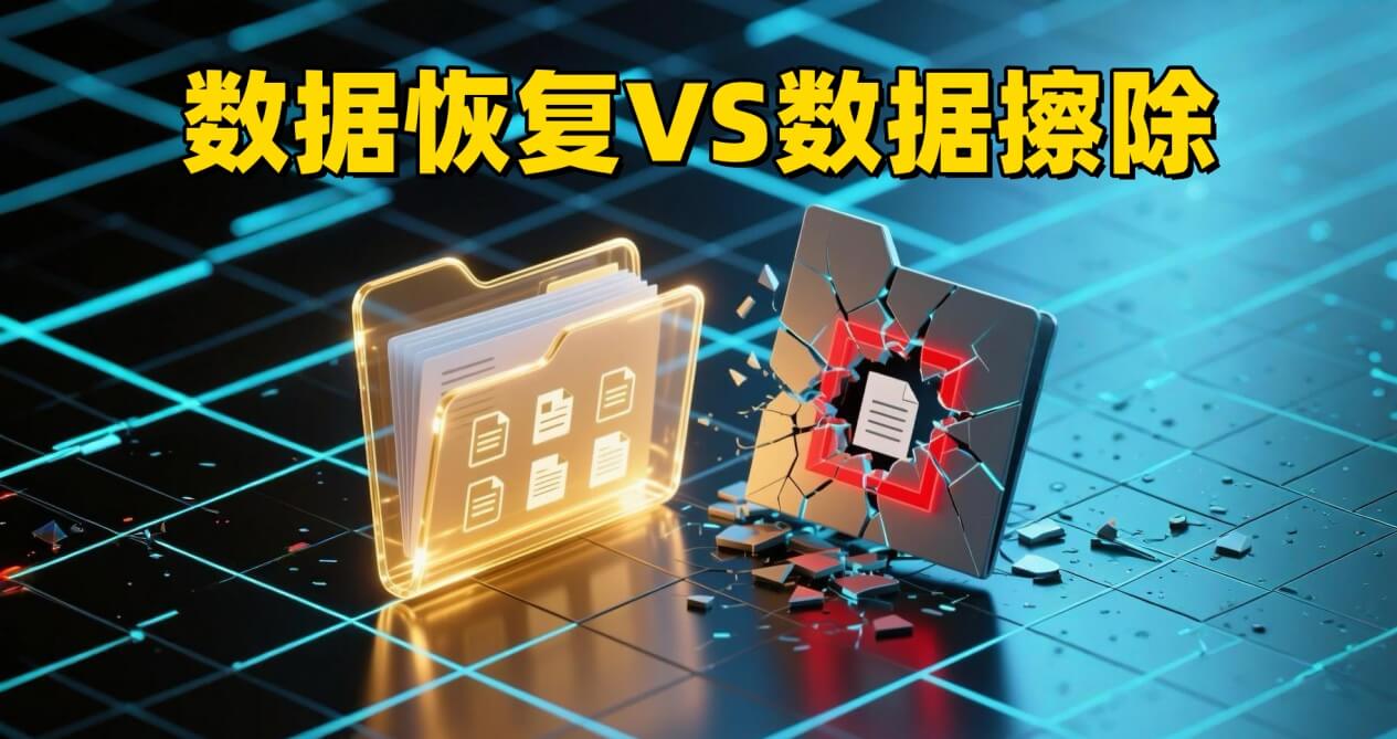 数据恢复和数据擦除有何不同