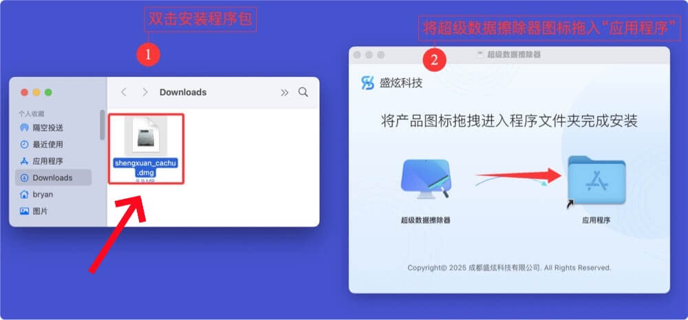 在Mac上擦除NTFS硬盘