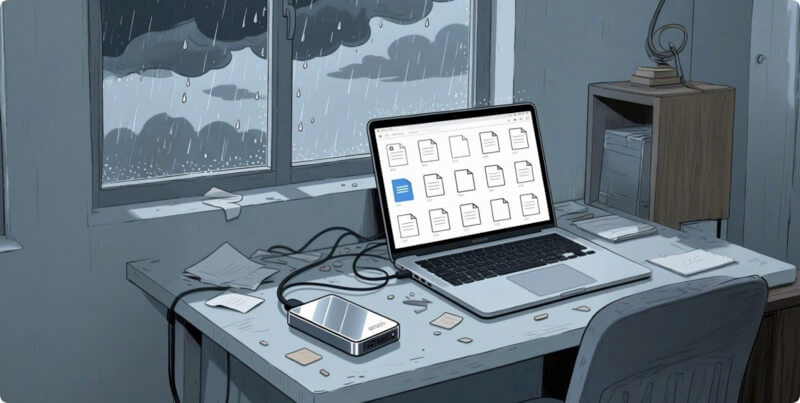 移动硬盘中文件莫名奇妙消失