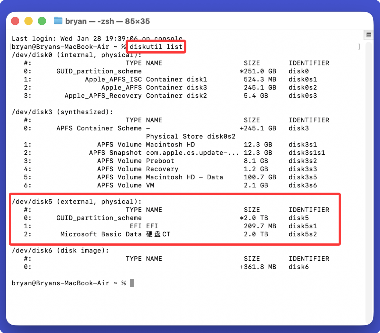 解决ExFAT硬盘无法在Mac上装载的问题