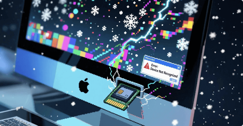 内存卡无法在Mac上正常装载