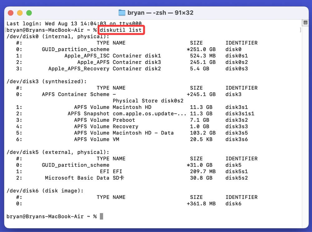 Mac用户轻松格式化SD卡