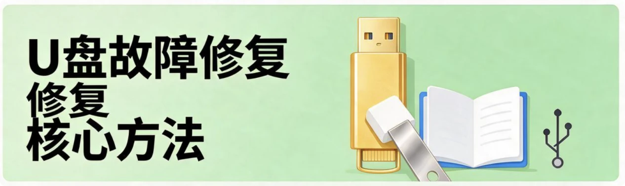 常见U盘故障修复方法