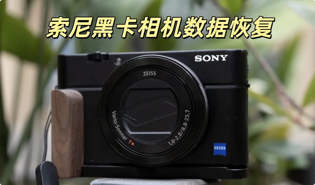 索尼黑卡相机数据恢复
