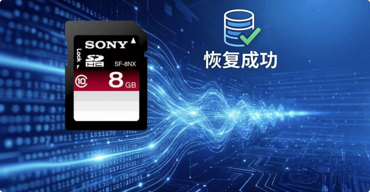 索尼存储卡数据恢复