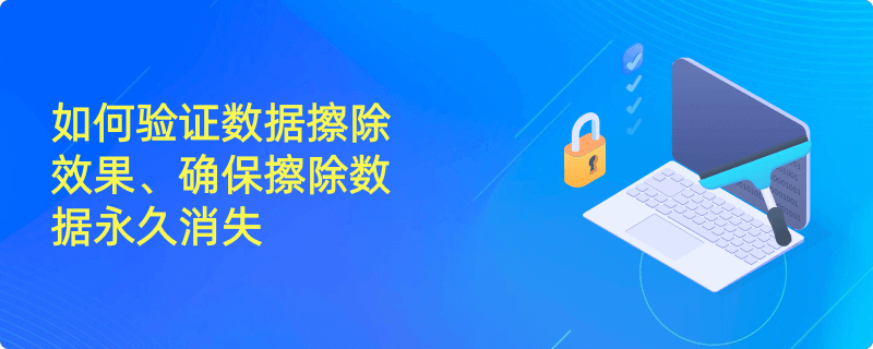 验证数据擦除效果