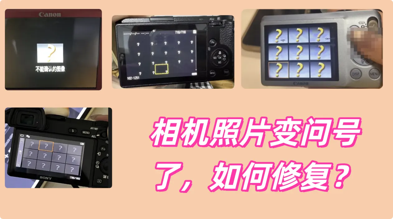 相机照片等素材变问号