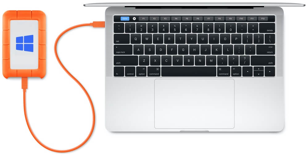 读写到Mac上的Windows NTFS硬盘没有任何限制